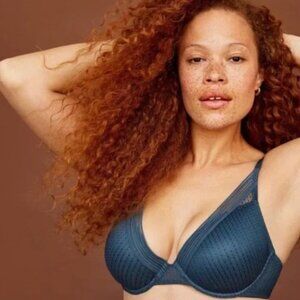 ThirdLove Modern Mesh Plunge Bra - 32D